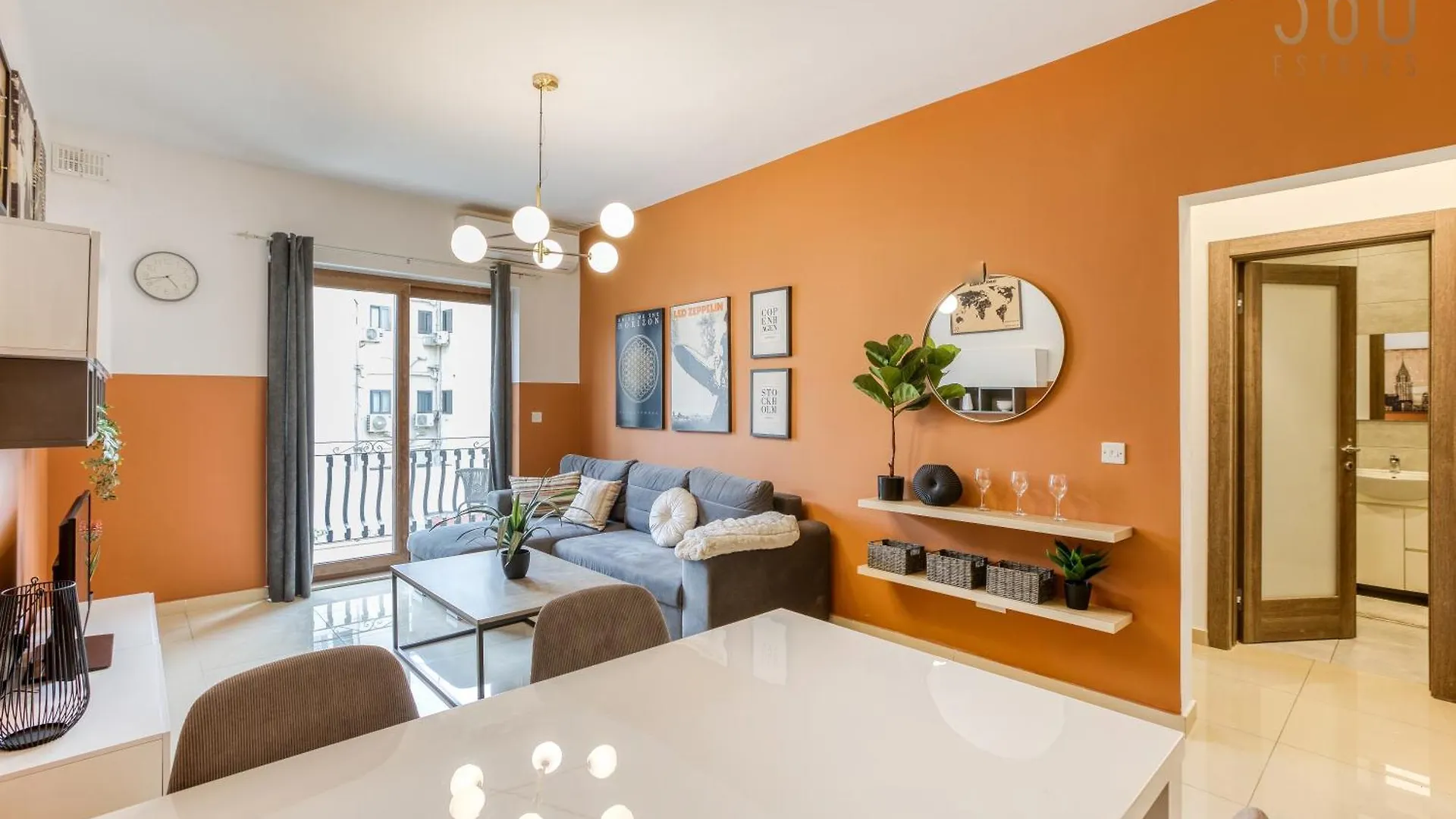Stylish 2Br Home With Private Balconies By 360 Estates Saint Julian's Apartment