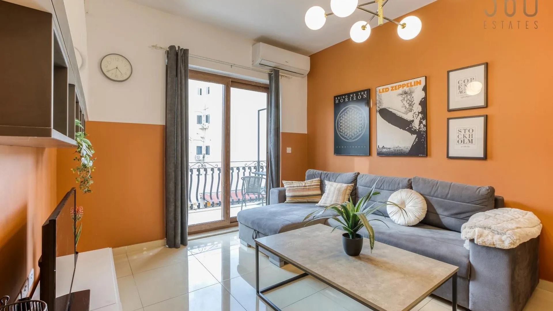 Apartment Stylish 2Br Home With Private Balconies By 360 Estates Saint Julian's