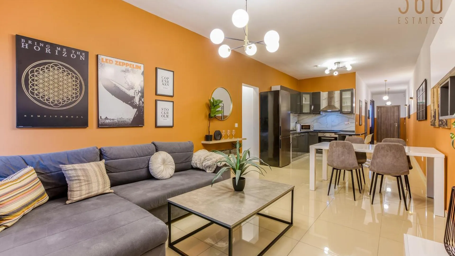 Stylish 2Br Home With Private Balconies By 360 Estates Saint Julian's Malta