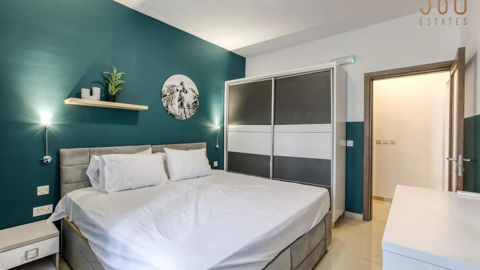 Apartment Stylish 2Br Home With Private Balconies By 360 Estates Saint Julian's